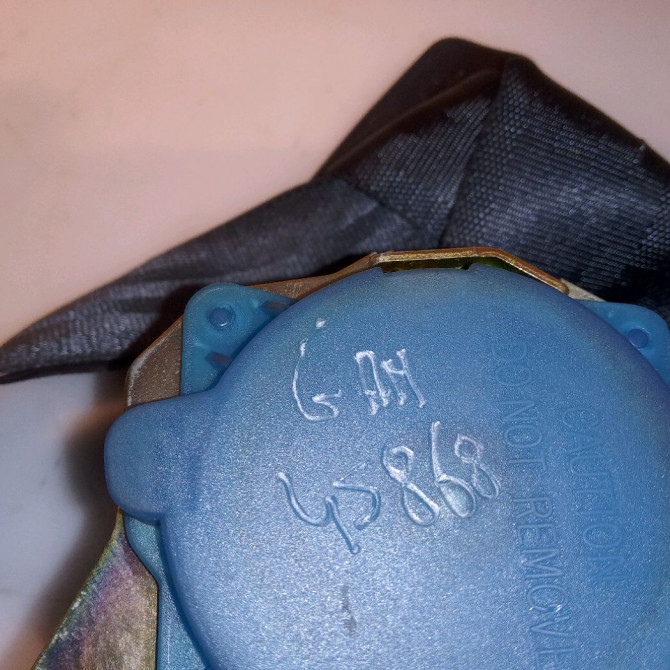 Ceinture arrière gauche occasion HYUNDAI GETZ Phase 1 09-2002->11-2005 1.5 CRDI 898101C000BJ 3