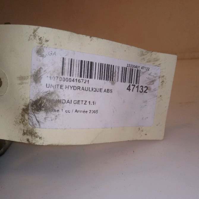 Unité hydraulique ABS occasion HYUNDAI GETZ Phase 1 09-2002->11-2005 1.1i 589101CA00 7