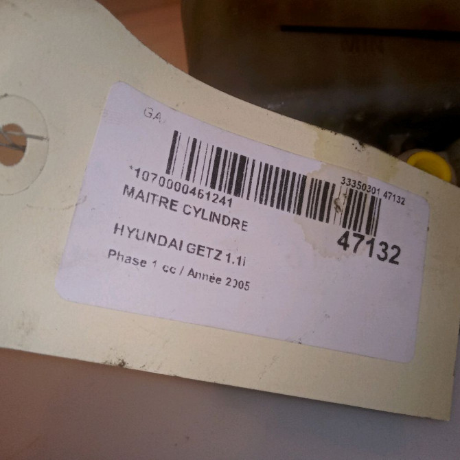 Maitre cylindre occasion HYUNDAI GETZ Phase 1 09-2002->11-2005 1.1i 585101C055 7