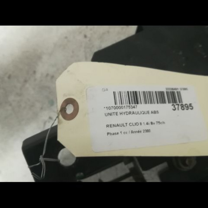 Unité hydraulique ABS occasion RENAULT CLIO II Phase 1 03-1998->06-2001 1.4i 8v 75ch 7701043934 3