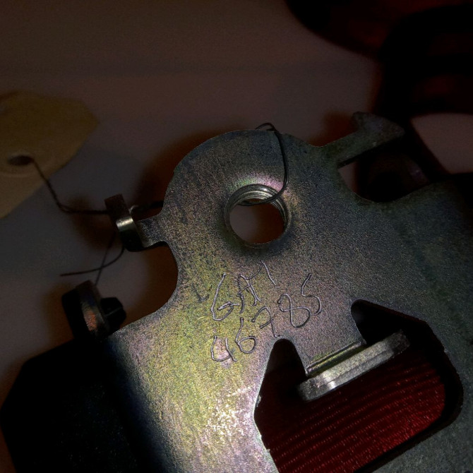 Ceinture arrière gauche occasion PEUGEOT 207 Phase 1 04-2006->06-2013 1.6 HDI 8v 92ch 3