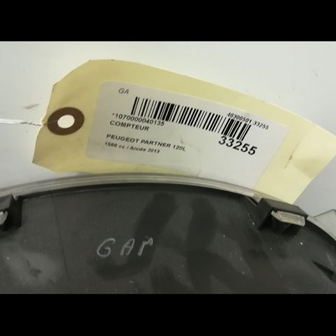 Compteur occasion PEUGEOT PARTNER II Phase 2 05-2012->... 9801642280 4