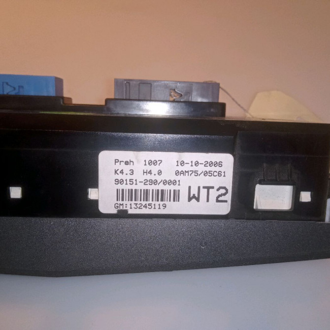 Commande de chauffage occasion OPEL ZAFIRA II Phase 1 07-2005->12-2007 1.9 CDTI 120ch 13245115 3