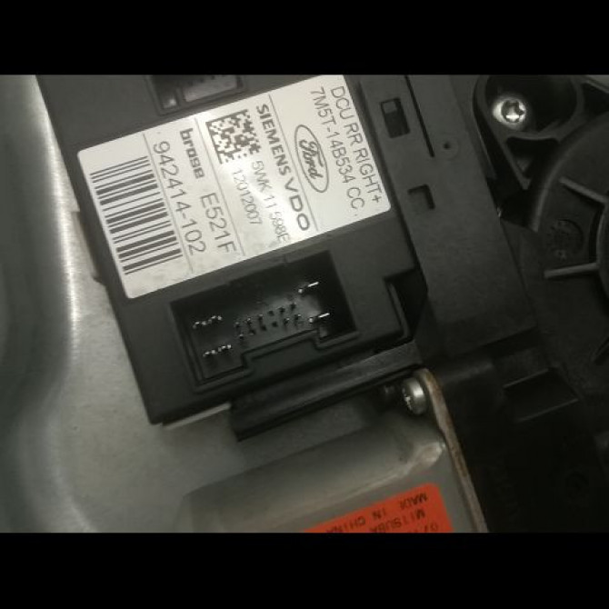 Mecanisme+moteur leve-glace ard occasion FORD CMAX I Phase 2 03-2007->09-2010 1.8 TDCI 8v 115ch 1738648 3