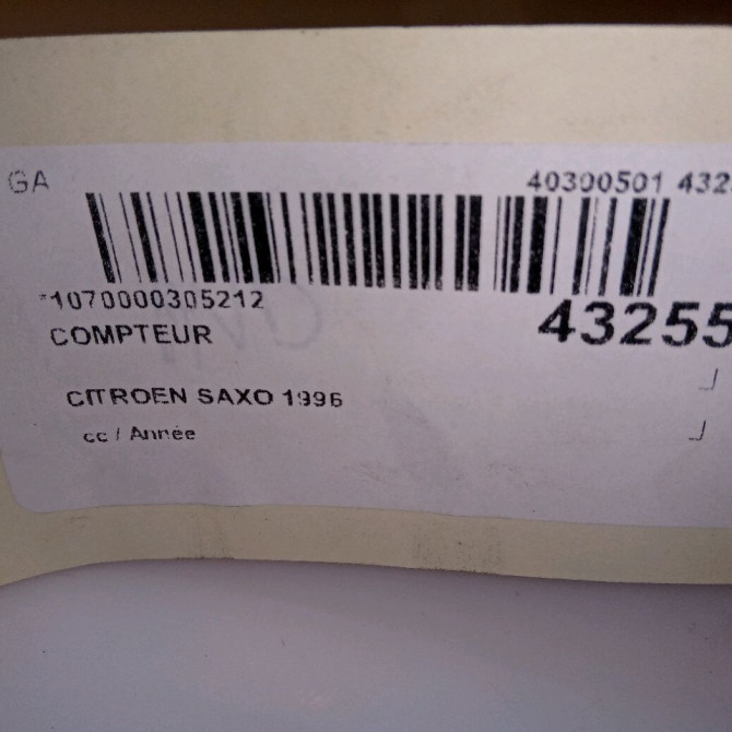 Compteur occasion  6100RC 4