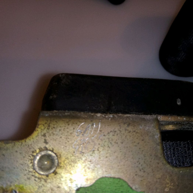 Ceinture arrière gauche occasion  8973GH 3