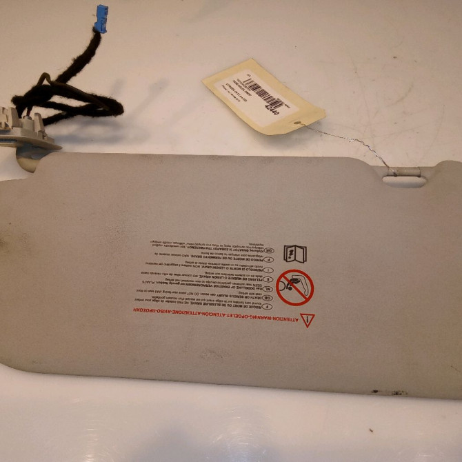 Pare-soleil droit occasion CITROEN C4 II Phase 1 10-2010->01-2015 1.6 e-HDi 110ch 16128920BJ 1