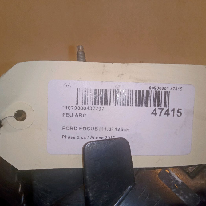 Feu arrière gauche occasion FORD FOCUS III Phase 2 11-2014->... 1.0i 125ch 1906355 5