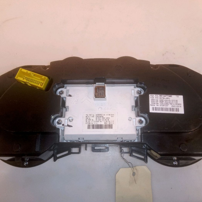 Compteur occasion PEUGEOT 5008 I phase 2 09-2013->... 1.6 HDI 120ch 9805170680 5