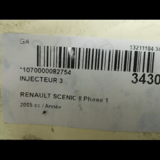 occasion RENAULT SCENIC II Phase 1 03-2004->09-2006 3