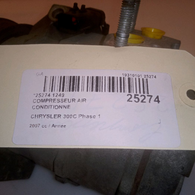 Compresseur air conditionne occasion CHRYSLER 300C Phase 1 09-2004->10-2007 447220-5602 8