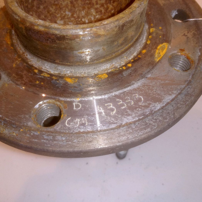 Moyeu ard occasion SAAB 9-3 II Phase 1 09-2005->09-2007 1.9 TiD 120ch 93170611 4