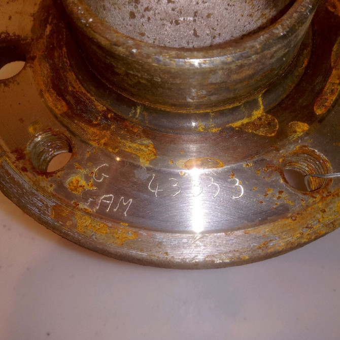 Moyeu arg occasion SAAB 9-3 II Phase 1 09-2005->09-2007 1.9 TiD 120ch 93170611 4