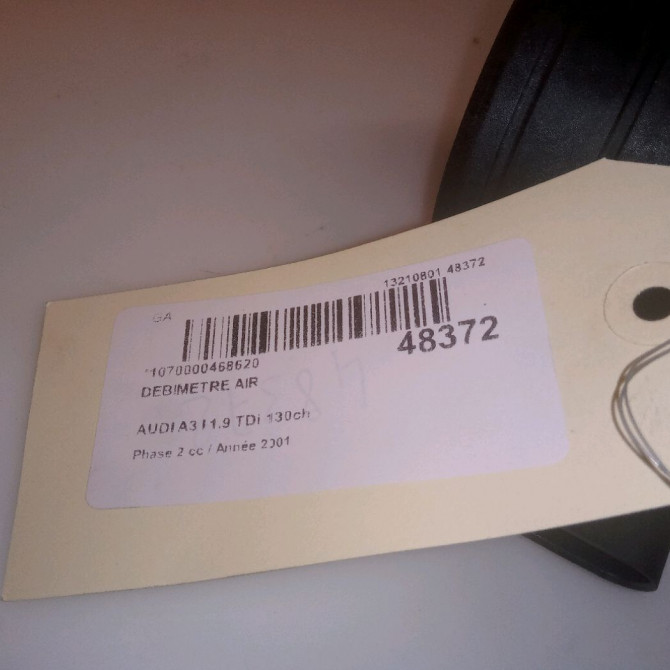 Debimetre air occasion AUDI A3 I Phase 2 10-2000->06-2003 1.9 TDi 130ch 71906461AX 6