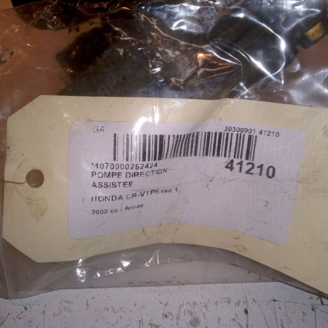 Pompe direction assistee occasion HONDA CR-V I Phase 1 05-1997->10-2002 2.0i 147ch 56110P3F013 5