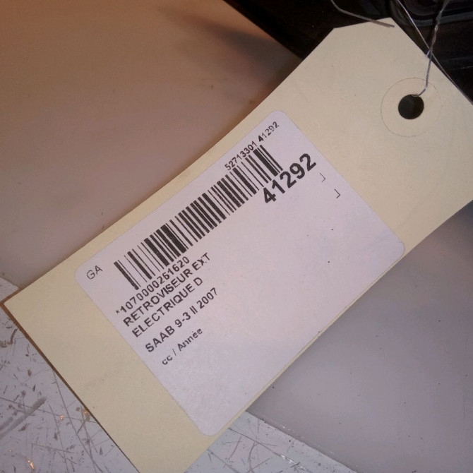 Retroviseur exterieur electrique droit occasion SAAB 9-3 II 12767459 5