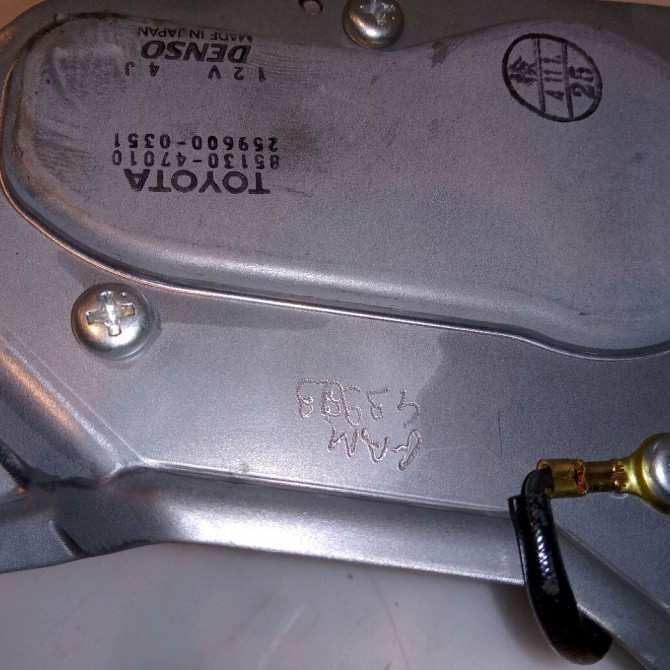 Moteur essuie-glace arrière occasion TOYOTA PRIUS II 8513047010 3