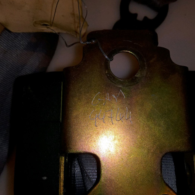 Ceinture arrière droite occasion RENAULT MEGANE I Phase 2 03-1999->06-2003 1.4i 16v 8200091558 3