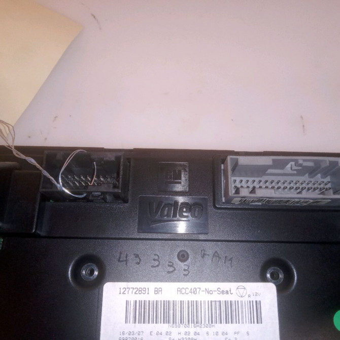 Commande de chauffage occasion SAAB 9-3 II Phase 1 09-2005->09-2007 1.9 TiD 120ch 12772892 3