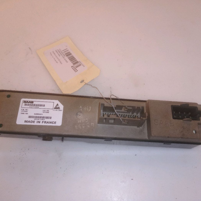 Commande leve-glace porte arrière gauche occasion SAAB 9-3 II Phase 1 09-2005->09-2007 1.9 TiD 120ch 12771993 2
