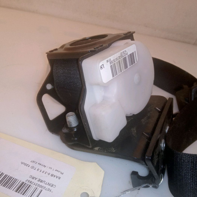 Ceinture arrière gauche occasion SAAB 9-3 II Phase 1 09-2005->09-2007 1.9 TiD 120ch 12755321 2