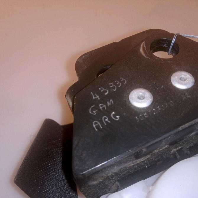 Ceinture arrière gauche occasion SAAB 9-3 II Phase 1 09-2005->09-2007 1.9 TiD 120ch 12755321 3