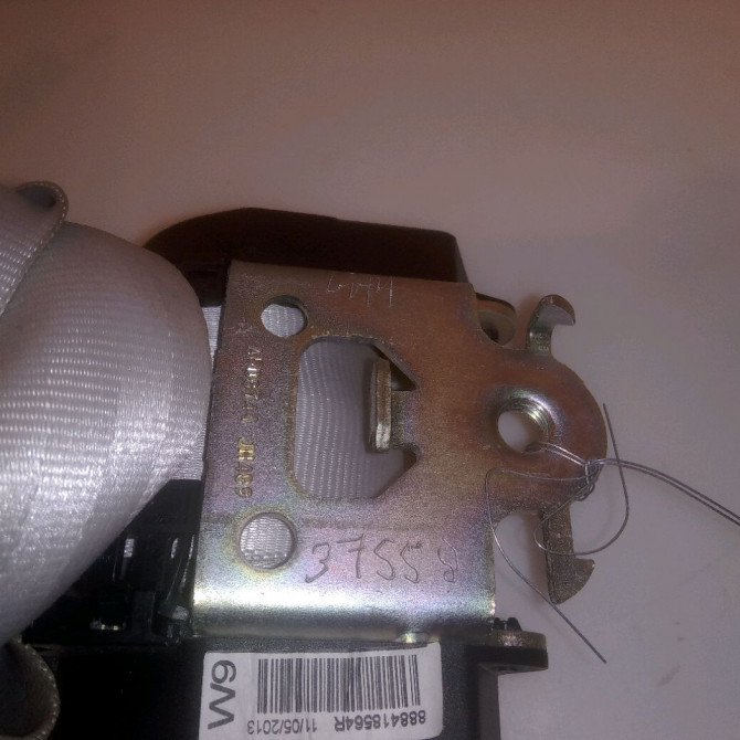 Ceinture arrière gauche occasion RENAULT MEGANE III Phase 2 01-2012->06-2014 1.5 DCI 110ch 888417478R 3