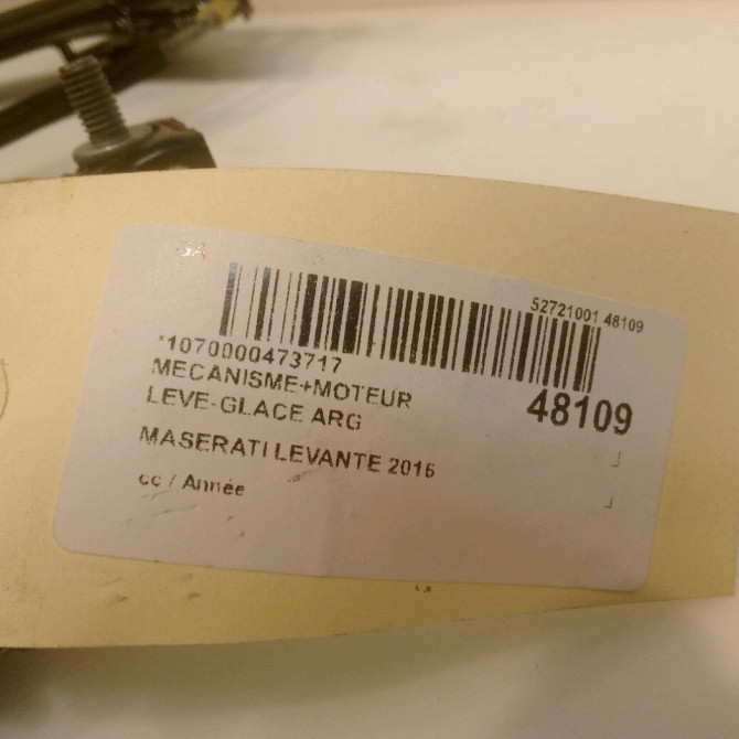 Mecanisme+moteur leve-glace arg occasion MASERATI LEVANTE 6