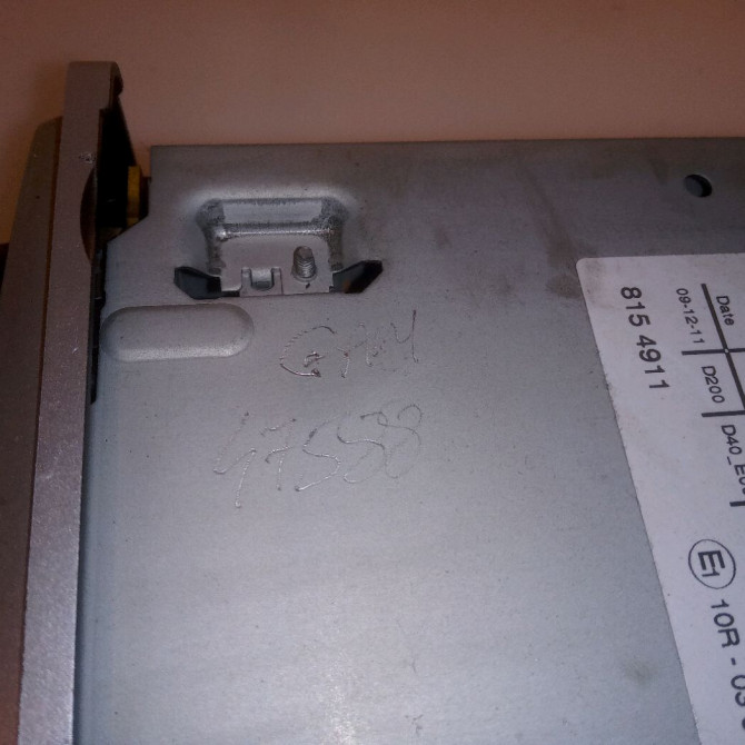 Autoradio occasion RENAULT SCENIC III Phase 1 04-2009->11-2011 1.5 DCI 110ch 281158115R 3