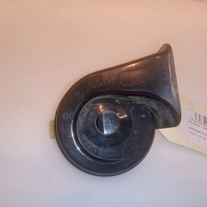 Klaxon  / avertisseur occasion CITROEN C4 I Phase 1 11-2004->07-2008 1.6 HDI 92ch 6236G3 1