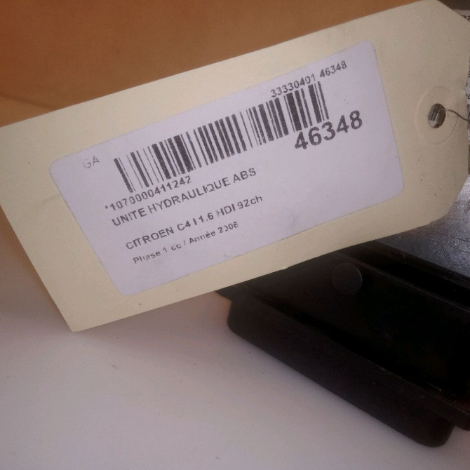 Unité hydraulique ABS occasion CITROEN C4 I Phase 1 11-2004->07-2008 1.6 HDI 92ch 4541Q1 8