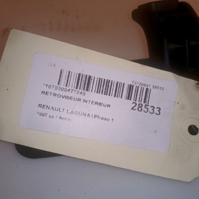 Retroviseur interieur occasion RENAULT LAGUNA I Phase 1 01-1994->04-1998 7700425269 4