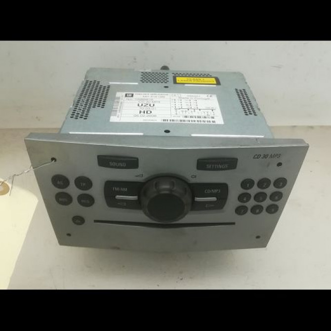 Autoradio occasion OPEL CORSA IV Phase 1 09-2006->12-2010 1.4 TWINPORT 90ch 13254188 1