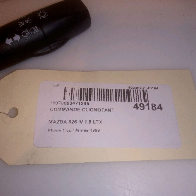 Commande clignotant occasion MAZDA 626 IV Phase 1 07-1997->12-1999 1.8 LTX 4