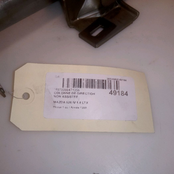 Colonne de direction non assistee occasion MAZDA 626 IV Phase 1 07-1997->12-1999 1.8 LTX 4