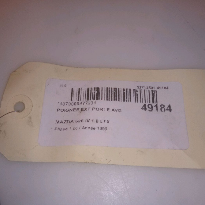 Poignee ext porte avg occasion MAZDA 626 IV Phase 1 07-1997->12-1999 1.8 LTX 4