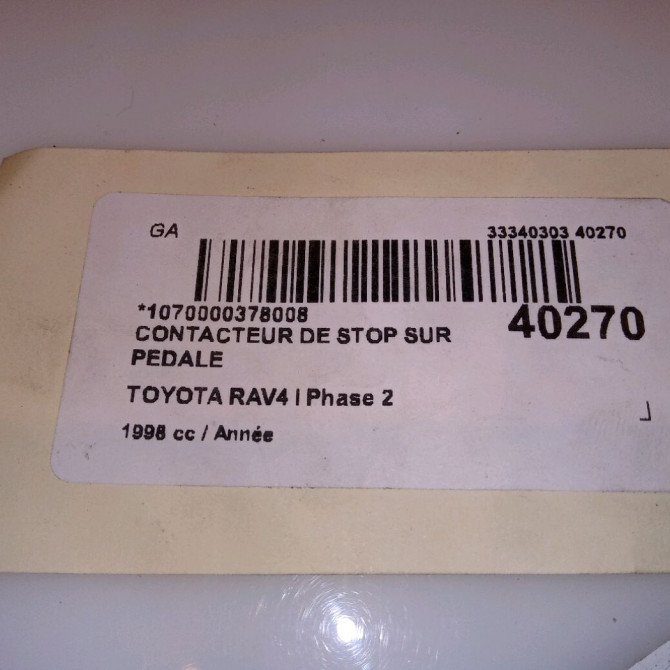 occasion TOYOTA RAV4 I Phase 2 11-1997->07-2000 8434042020 3