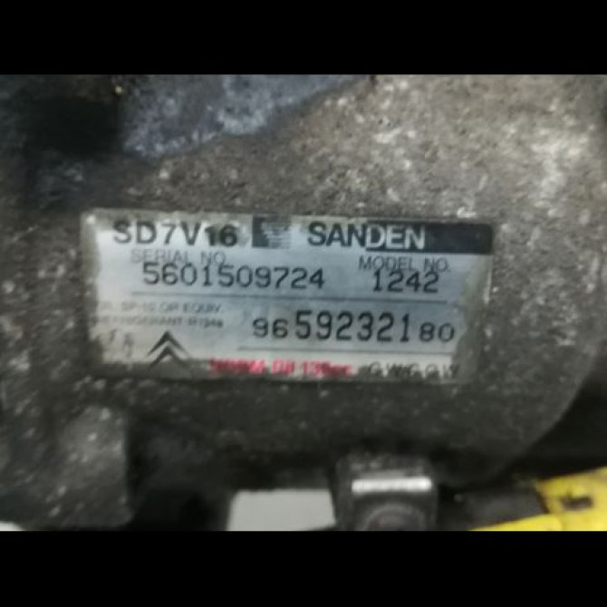 Compresseur air conditionne occasion PEUGEOT PARTNER I Phase 2 11-2002->05-2008 9800851980 3