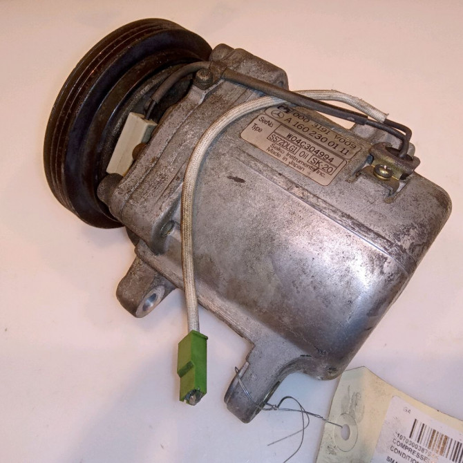 Compresseur air conditionne occasion SMART SMART CITY/FORTWO I SMART CITY/FORTWO I Phase 2 2002-03-01->2006-12-31 61ch A1602300111 2