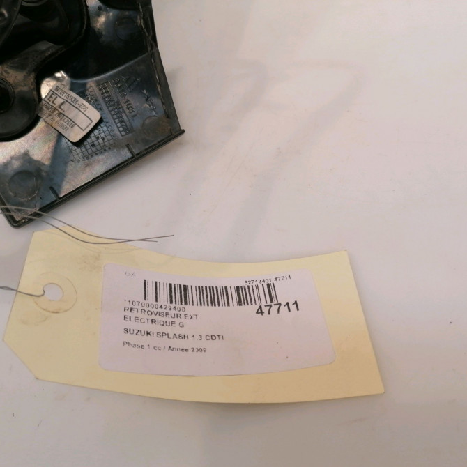 Retroviseur exterieur electrique gauche occasion SUZUKI SPLASH Phase 1 03-2008->12-2012 1.3 CDTI 75ch 8470251K20ZUM 5