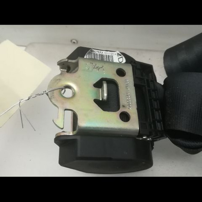 Ceinture arrière droite occasion PEUGEOT 207 Phase 1 04-2006->06-2013 1.4 HDI 3