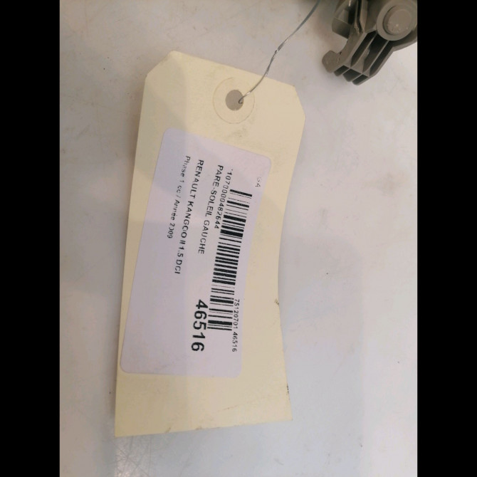 Pare-soleil gauche occasion RENAULT KANGOO II Phase 1 01-2008->03-2013 1.5 DCI 105ch 8200924101 4