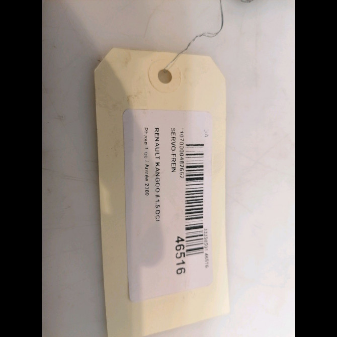 Servo-frein occasion RENAULT KANGOO II Phase 1 01-2008->03-2013 1.5 DCI 105ch 472105437R 5