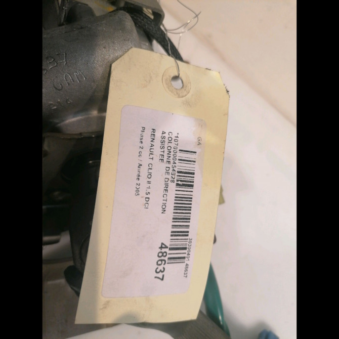 Colonne de direction assistee occasion RENAULT CLIO II Phase 2 06-2001->07-2006 1.5 DCI 65ch 8200711618 5