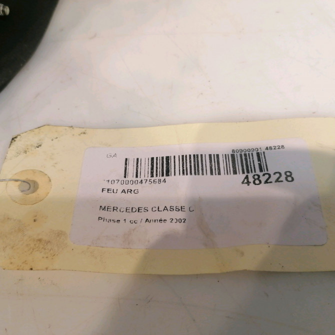 Feu arrière gauche occasion MERCEDES CLASSE C COUPE SPORT II Phase 1 03-2001->03-2004 C 220 CDI 2038200564 4