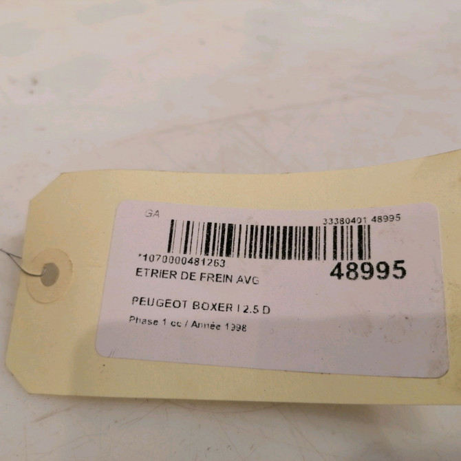 Etrier de frein avant gauche occasion PEUGEOT BOXER I Phase 1 07-1994->02-2002 2.5 D 440188 5