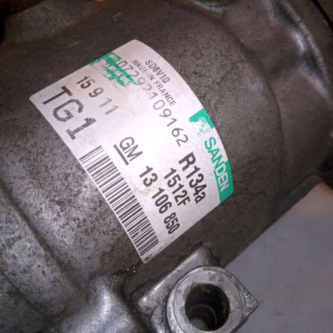 Compresseur air conditionne occasion SUZUKI SWIFT IV Phase 1 09-2010->... 1.3 DDIS 75ch 9520084EA0 5