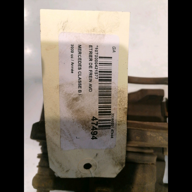 Etrier de frein avant droit occasion MERCEDES CLASSE B I Phase 2 04-2008->09-2011 1694201083 4