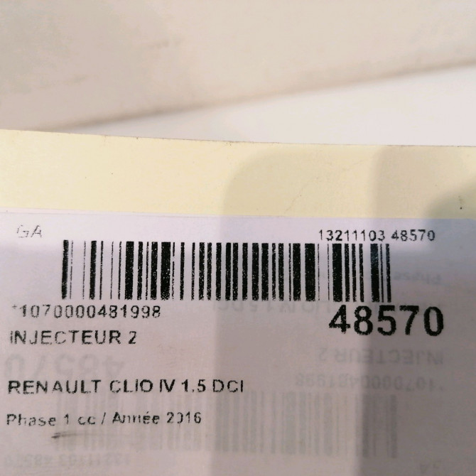 occasion RENAULT CLIO IV Phase 1 07-2012->... 1.5 DCI 75ch 166000121R 3