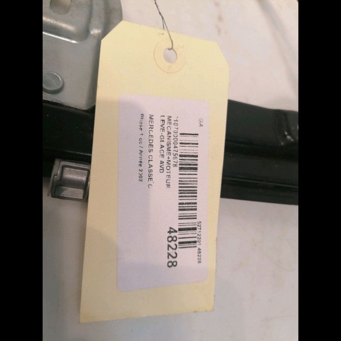 Mecanisme + moteur lève-glace avant droit occasion MERCEDES CLASSE C COUPE SPORT II Phase 1 03-2001->03-2004 C 220 CDI 2037201246 4